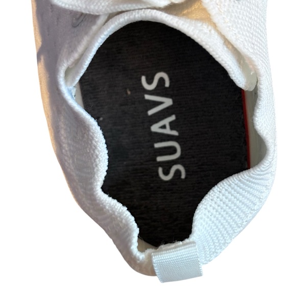 Suavs Zilker Knit Sneaker in Marshmallow Sz 9 - Picture 8 of 9